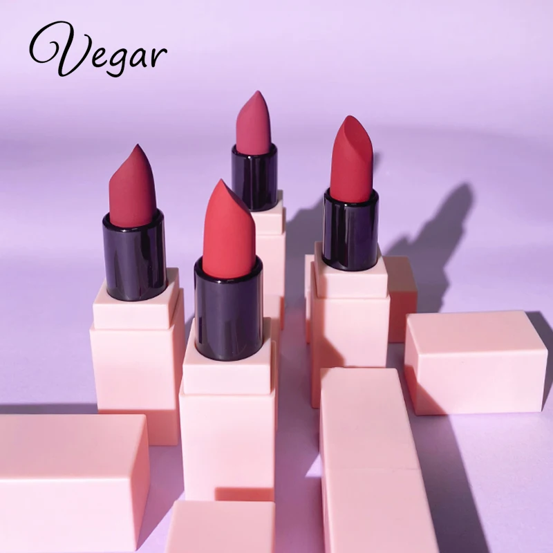 Wholesale Matte Lip Stick Private Label Vegan Long Lasting Lip Cosmetics Low MOQ Waterproof Matte Lipstick