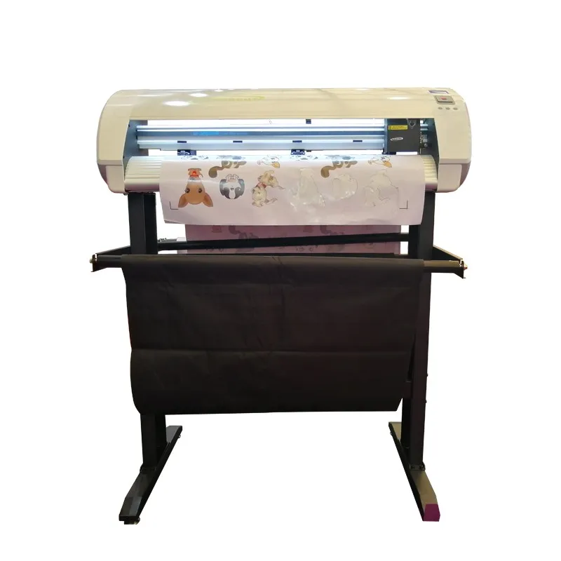 Bascocut 24' Optical Sensor Graph Sticker Cutting Plotter with Stepper Motor Driver All-Time Favorite Vinyl Cutter