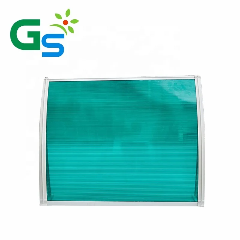 Abs Awning Bracket Polycarbonate Awning Sunshade and Waterproof Outdoor Roof Polycarbonate Canopy