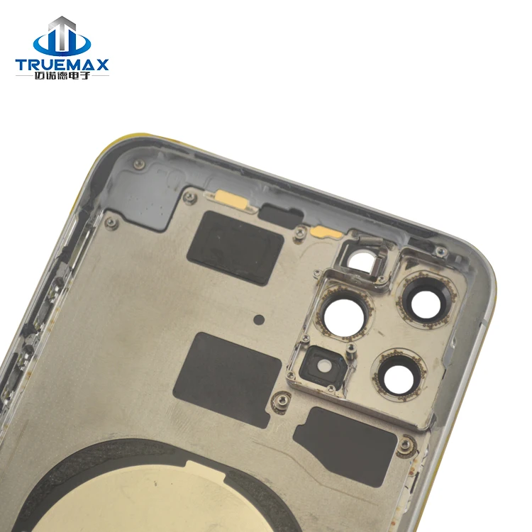  Новый продукт для iPhone 11 Pro Max задняя крышка корпус со средней рамкой боковые ключи лоток