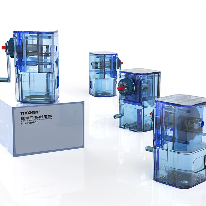 NYONI-N8608 Professional Pencil Sharpener Helix Automatic Sharpener For Art