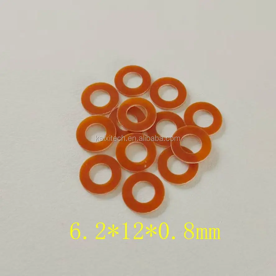 Kaixi  OD 6.2*ID 12*Thickness 0.8mm bakelite gasket screw washers