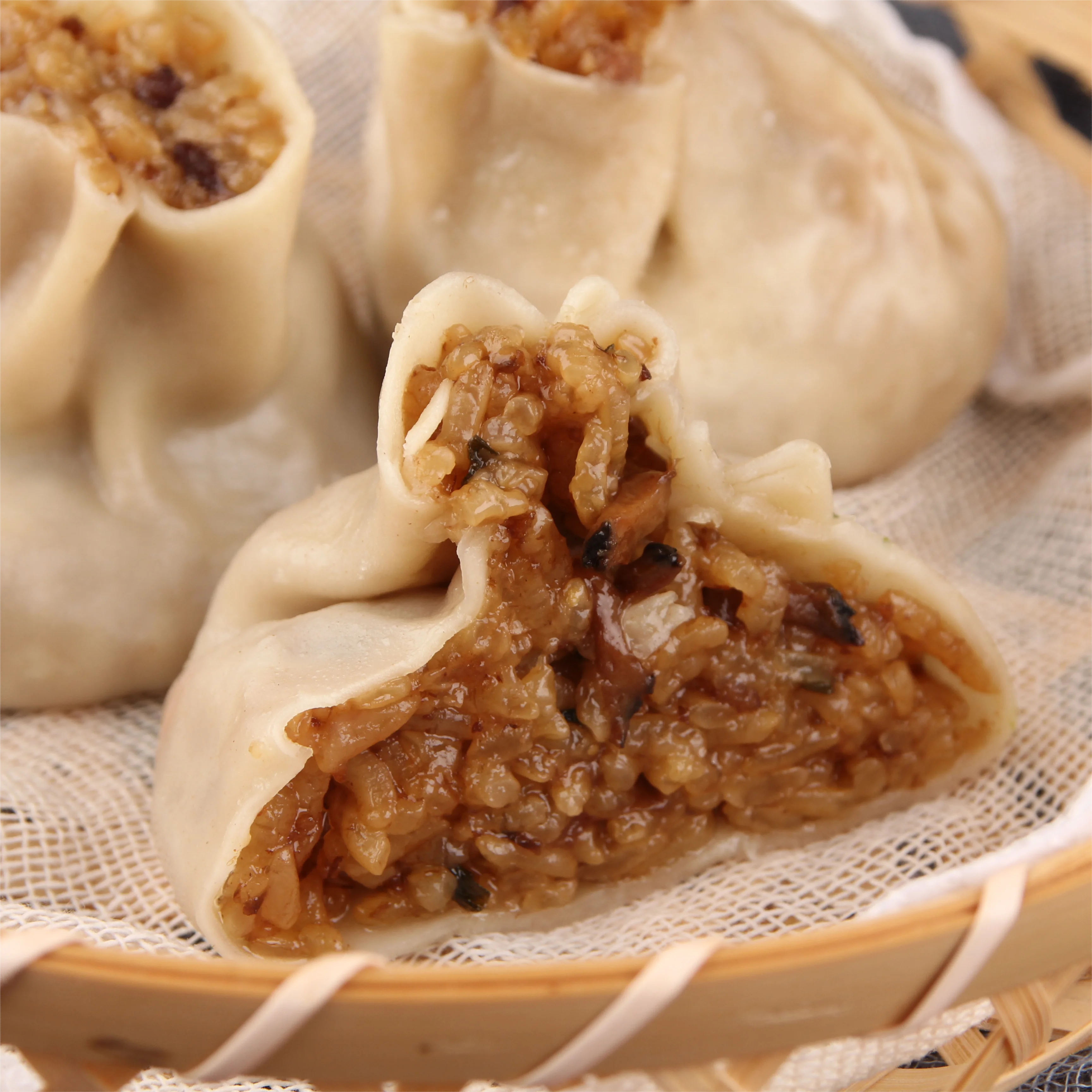 ISO and HACCP Certified Steamed Dumplings Glutinous Rice Shao-Mai Sticky Rice Sumai