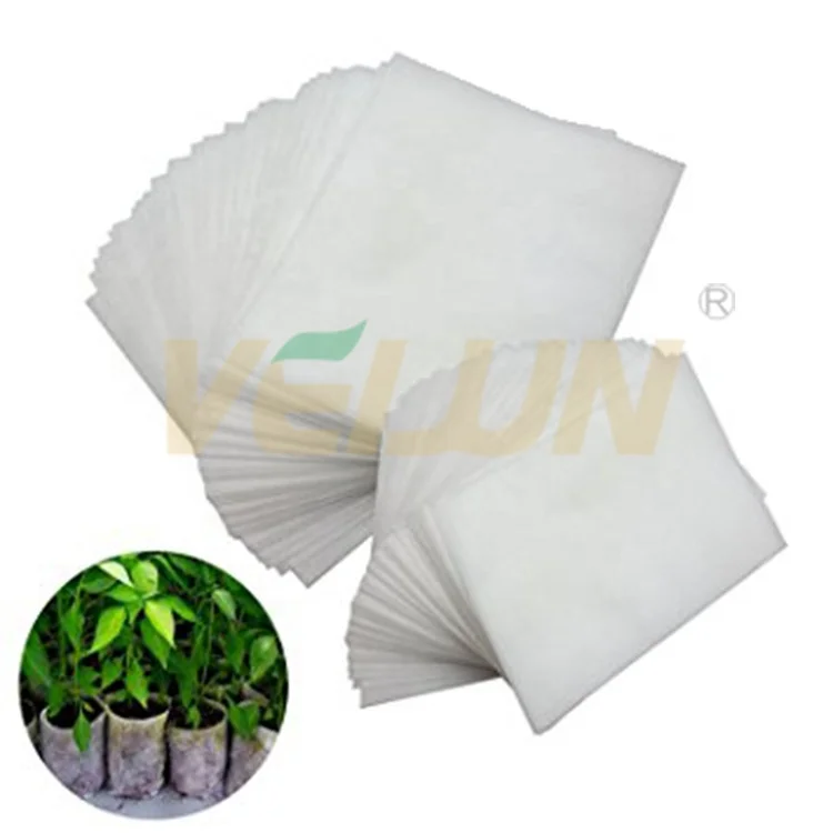 Non Woven biodegradable plant seedling bags/planting pots/plastic nursery containers