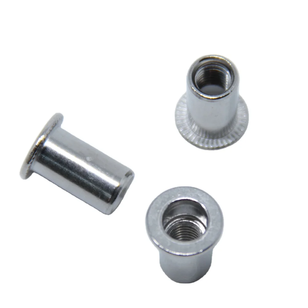 Rivet Nut/Rivnut Flat Head Metric Nut Threaded Inserts Nutsert Countersunk Splied M5 M6 M8