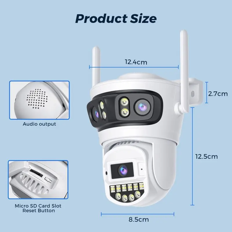 Outdoor Surveillance Aircraft Off Grid Cameroon Video 360 Camera 16 Dme 5 Mp Cameras Pts Pin Ip62 Spin Icsee Dv R Farm