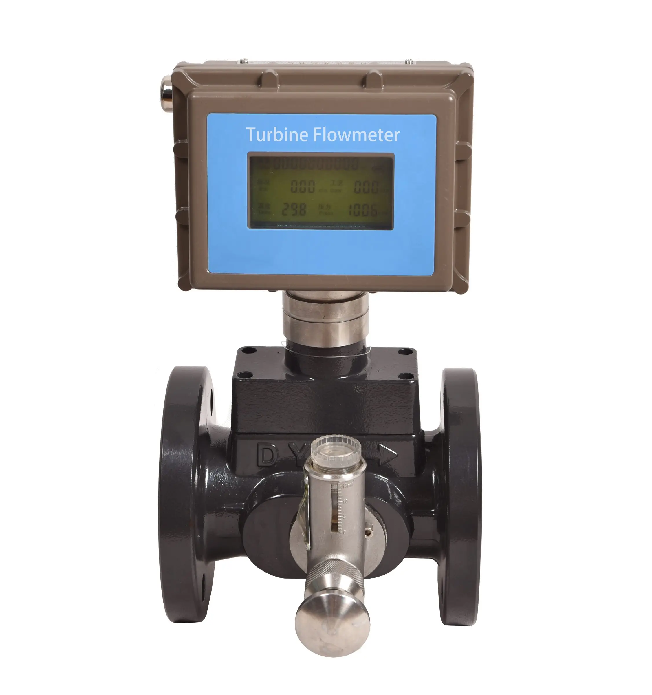 High Accuracy High Quality Gas Turbine Flowmeter Cast aluminium DN40 air flowmeter made in China