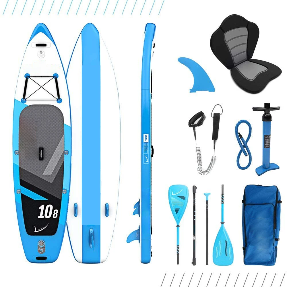 
Factory Double Layer Fusion Light Weight kayak Inflatable Big Racing Sup Stand Up Paddle Board 