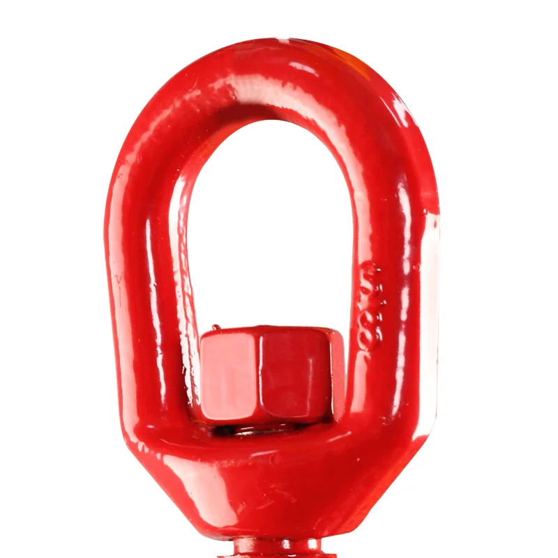 Competitive Price Adjustable Stainless Steel Eye Sling Crane Hook Alloy Steel Forged Lifting Swivel Hoist Hook