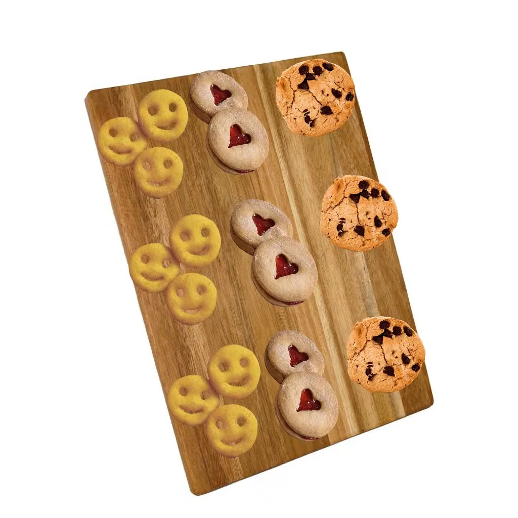 Top EU & US 2023 Factory direct supplies double-sided Large Acacia Wood Cutting Board for Kitchen or Meat Butcher Block