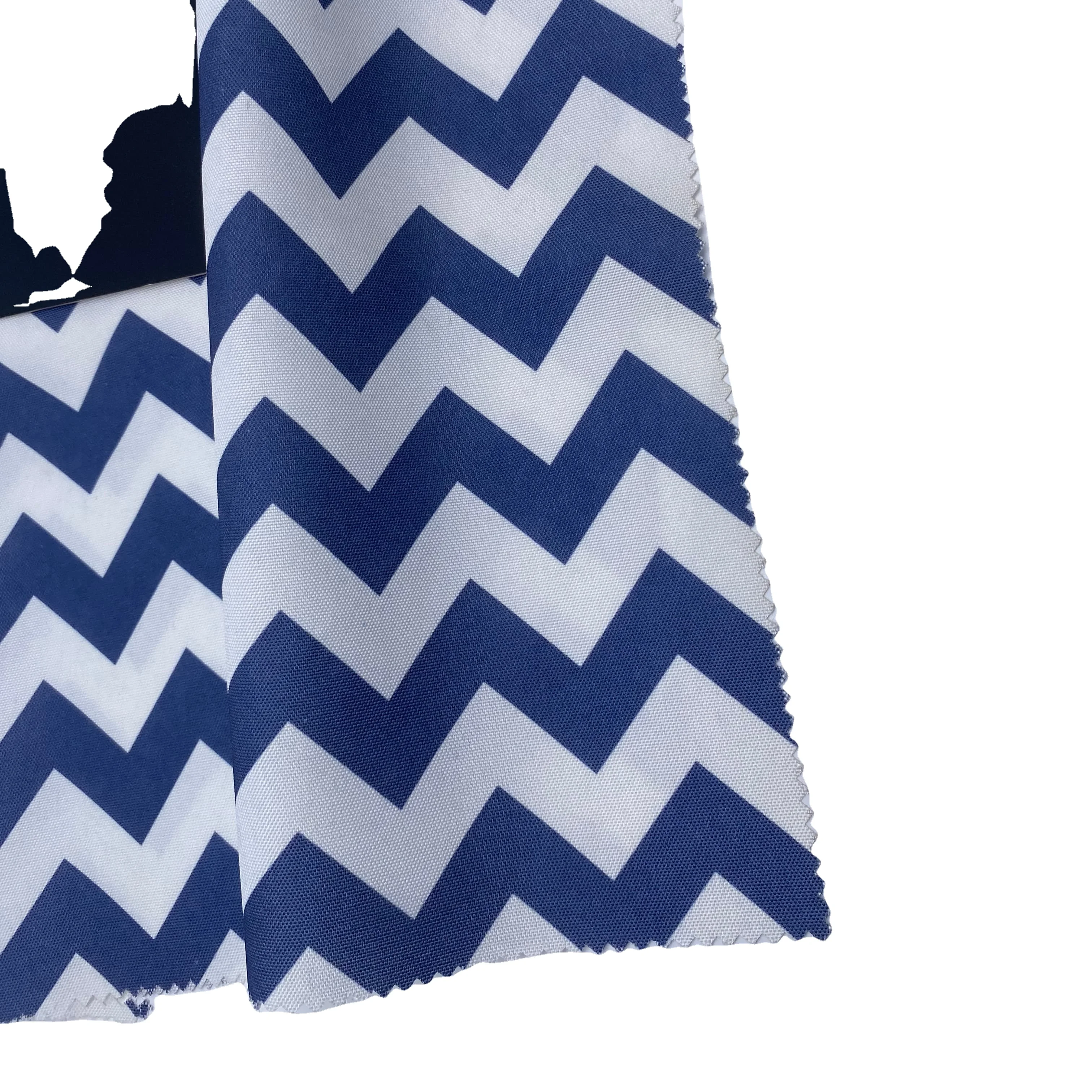 Durable Blue Deluxe 250D*150D DTY Yarn Dyed Checkered Oxford PU Coating  Bag/Luggage/Tarpaulin Fabric