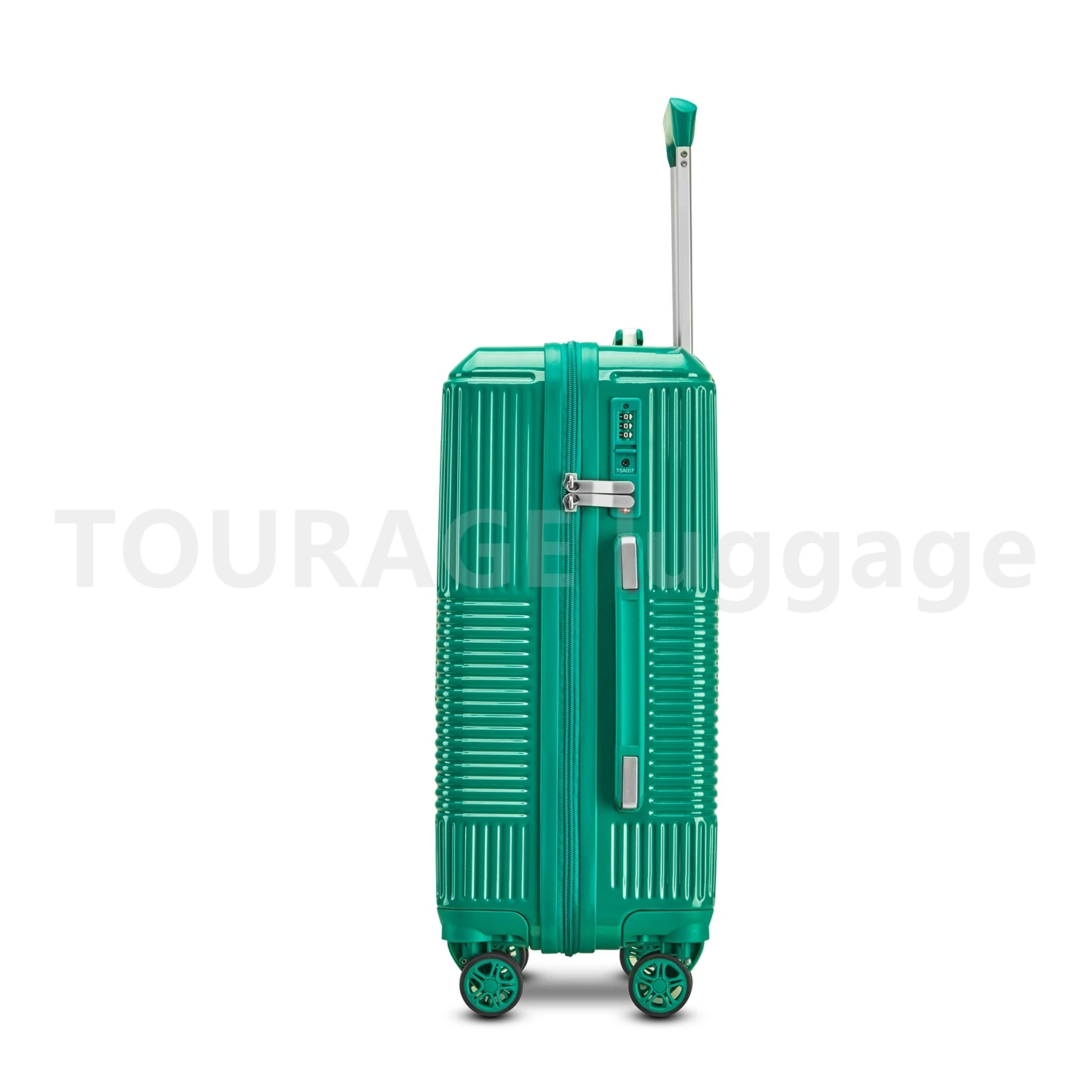 Wholesale Abs Luggage wheeled Expandable Polycarbonate Bag Suitcase