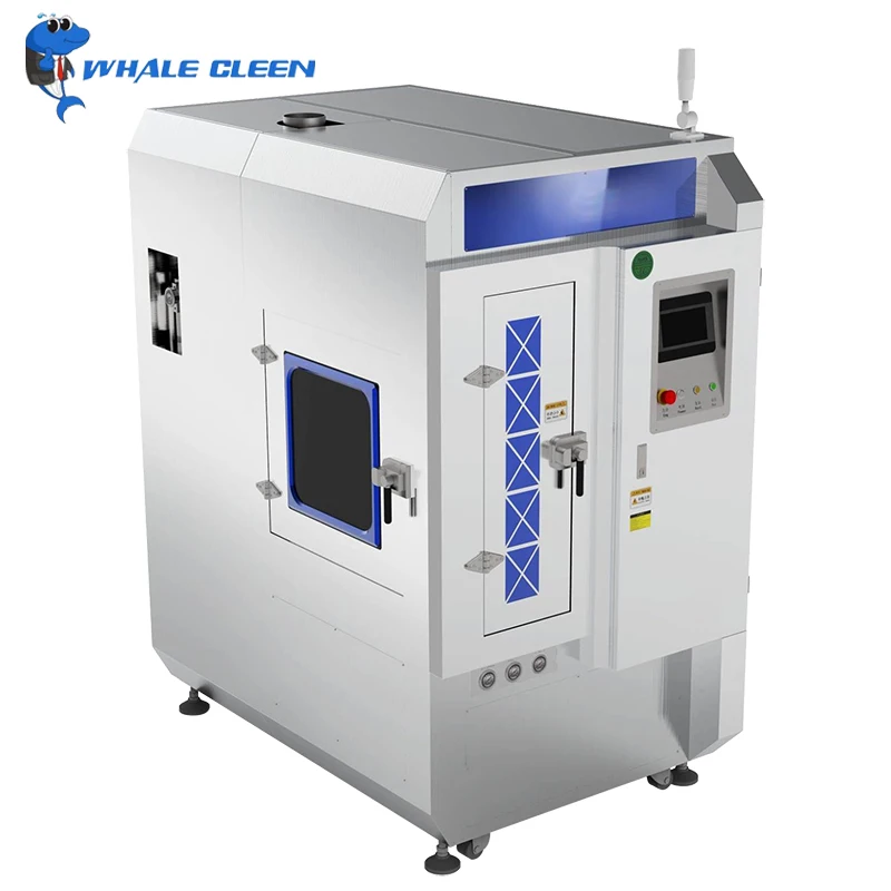 Blue Whale Automatic Washing Equipment Pneumatic Fixture Ultrasonic Stencil Cleaning Machine