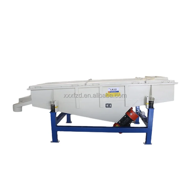 XFZ horizontal vibration screener for clove removing  impurities flat gyrotary screen