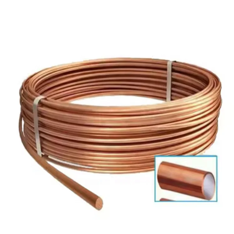 High sales Lightning protection grounding copper plated round steel ground wire round conductor copper product Chinese factory