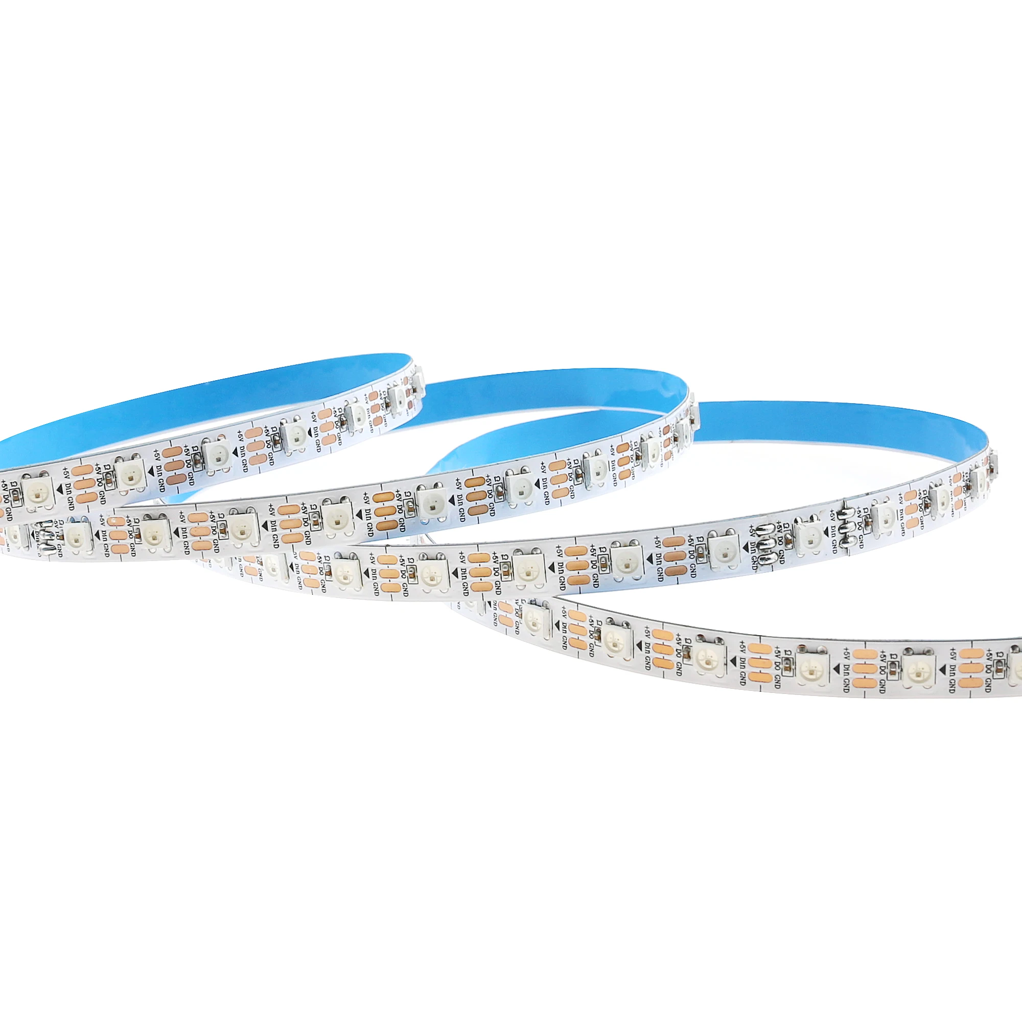 Programmable Running Addressable Digital 5V 12V 24V RGBW Rgbic SMD 5050 WS2811 WS2815 WS2812B SK6812 RGB LED Strip Light