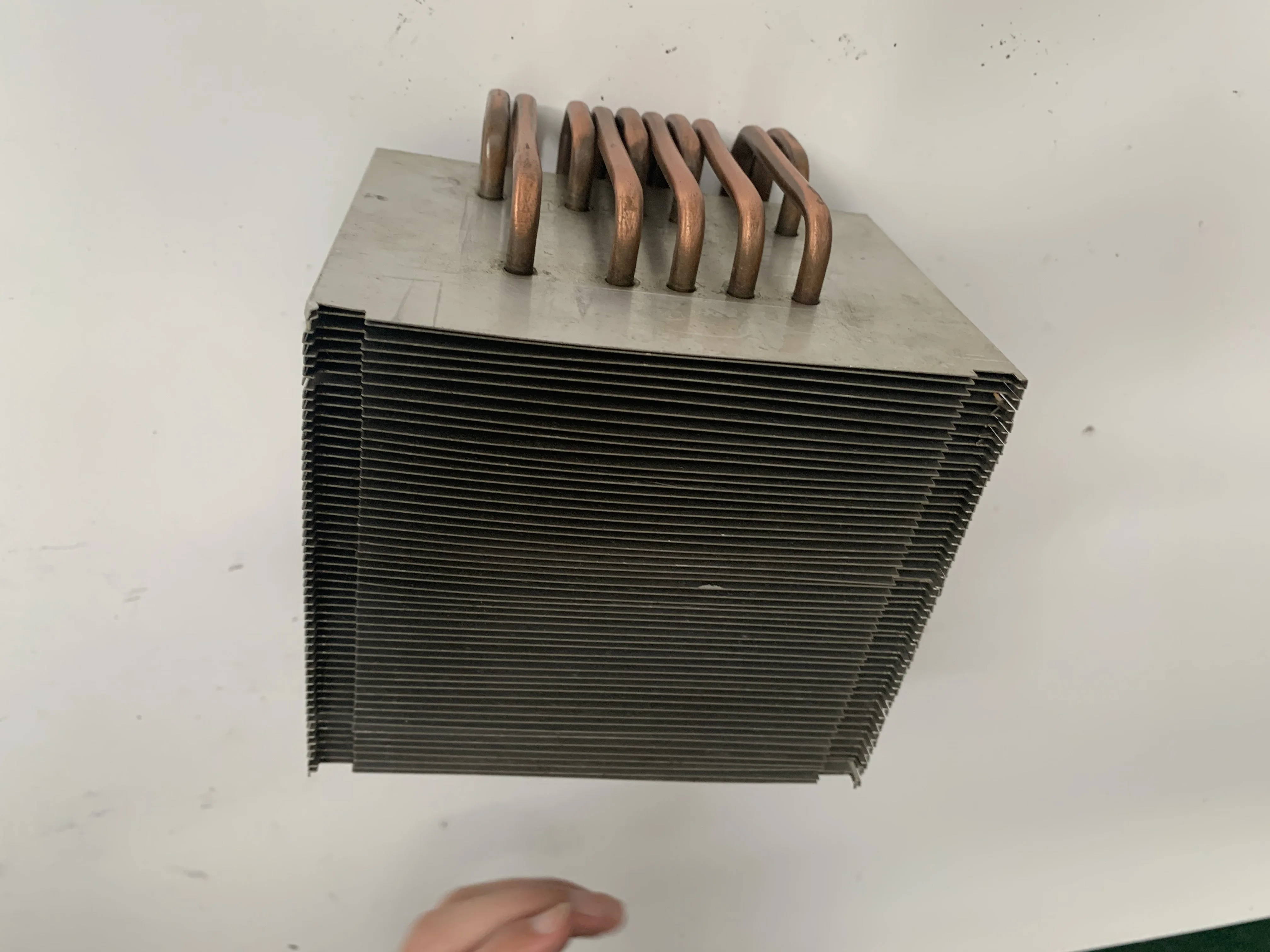 LED Cooler Heatsinks with Copper Sintered Heat Pipe Copper Heat Sink Module 5 Heat Pipe