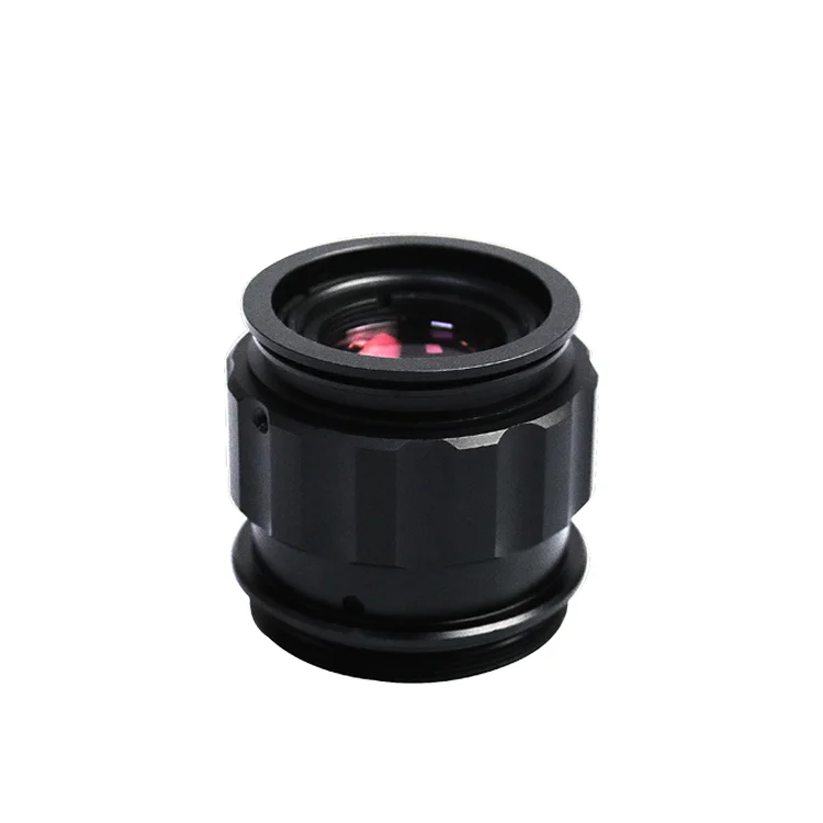 Объектив из алюминиевого сплава с черным пластиковым покрытием