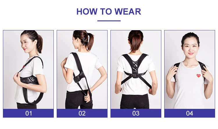 Регулируемый Корректор осанки для спины, бандаж для поддержки плеч, бандаж для мужчин и женщин