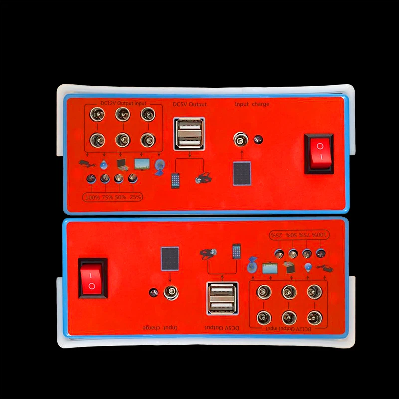 12V 8AH 10AH 12AH 14AH Lithium Battery 120W portable USB 5V 1A output and DC 12V  output for solar panel