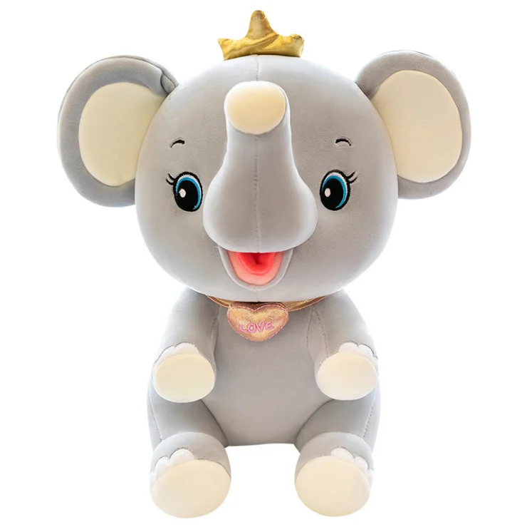 Stuffed Unicorn Rabbit Elephant Bear Dinosaur Soft Toy Girls Boys Animal Dolls Birthday Gift for Kids Girl Toy