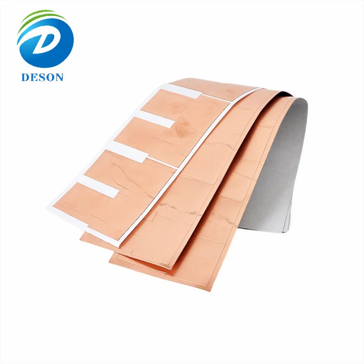 Deson Special-shaped die - cutting custom professional stamping single - and double copper foil adhesive gasket