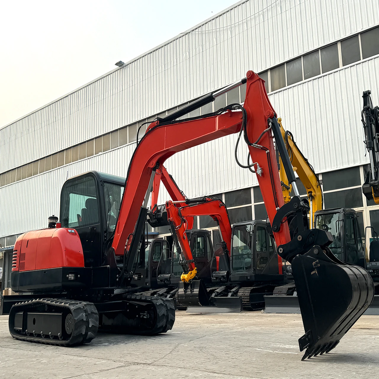 10Ton 6Ton 8Ton Used Small Digger Epa Kubota Engine Crawler Large Excavators For Sale