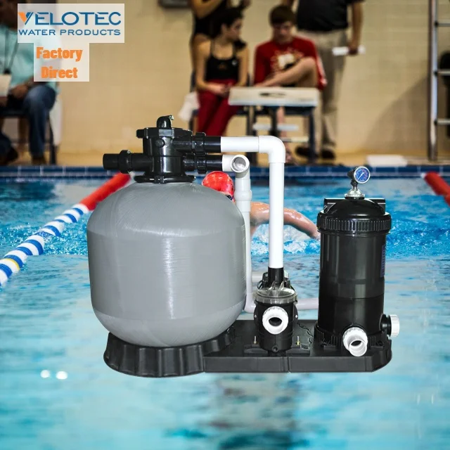 China factory Filter system swimming pool sand filter with pump combo