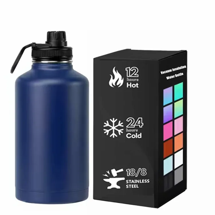 stainless steel water bottle with straw for sports thermo bottle stainless steel water bottle stainless steel