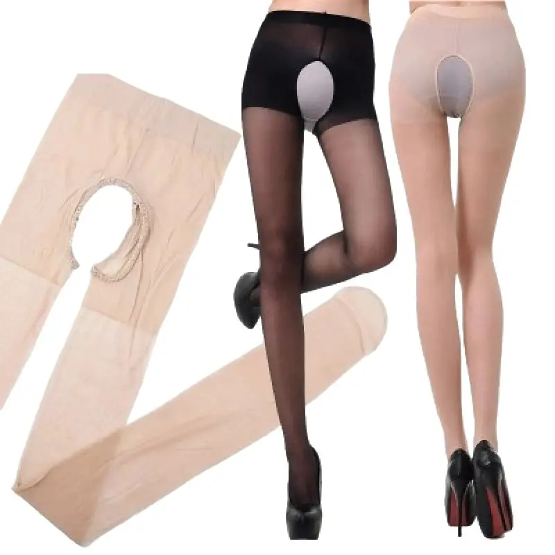 Women Crotchless Tights For Sex