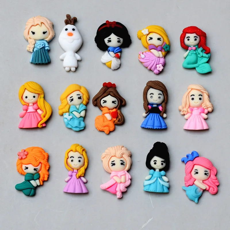 Sand mermaid dress Princess resin accessories DIY multi - purpose decorative patch