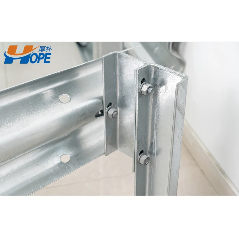 Roadway Steel Traffic Safety Crash Barrier Armco Thrie Beam Aashto Standard Galvanized Stainless Highway Guardrail Beam