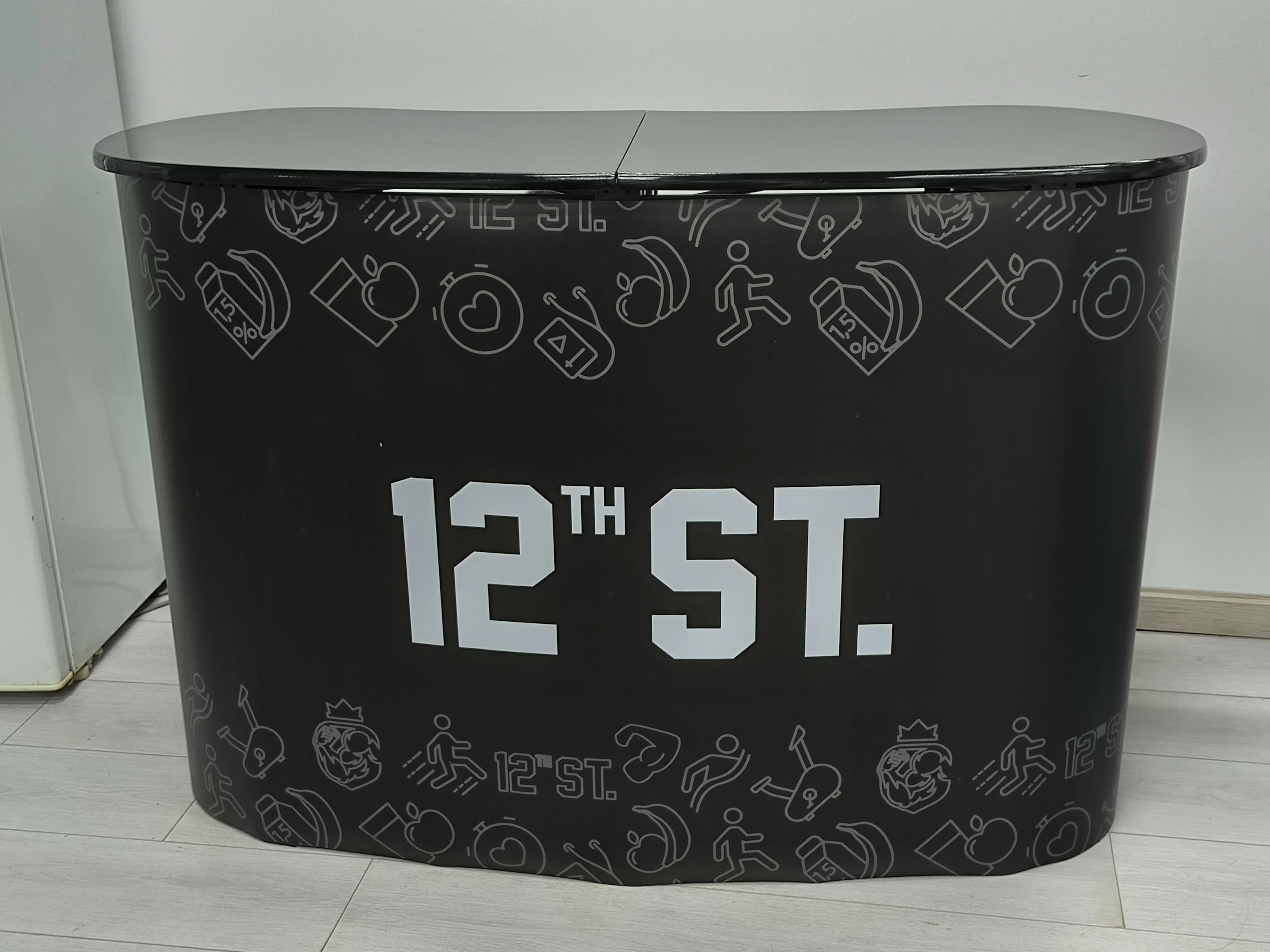 Hot Sale Trade Show Table Exhibition Event Festival Promotion Folding Table Custom Printing Pop Up Counter