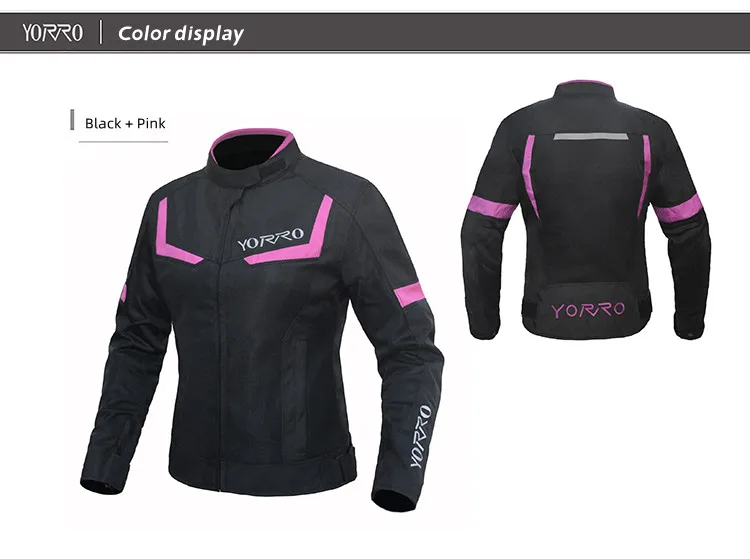 Good Prices High Quality  moto jacket Outdoor  riding 600D Oxford Motorcycle Riding Jacket For Women