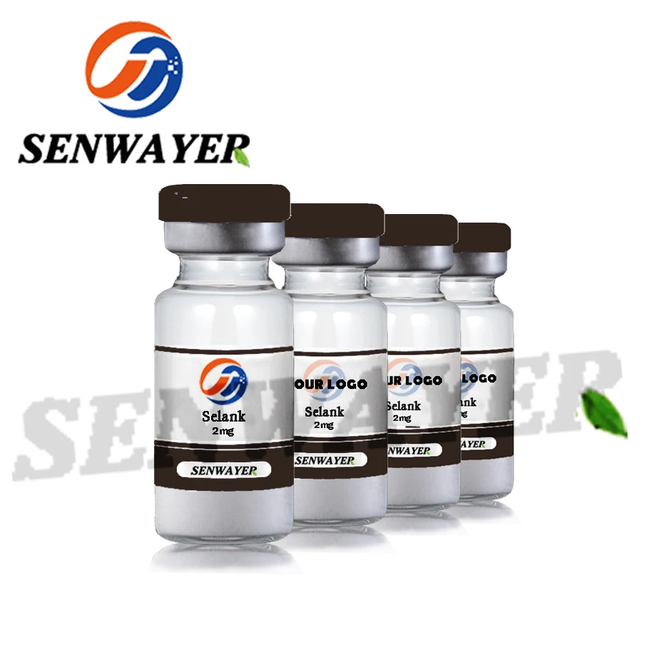 
EU warehouse Customize labels Nootropics peptides CAS 129954-34-3 n acetyl selank 2mg Powder selank peptide 