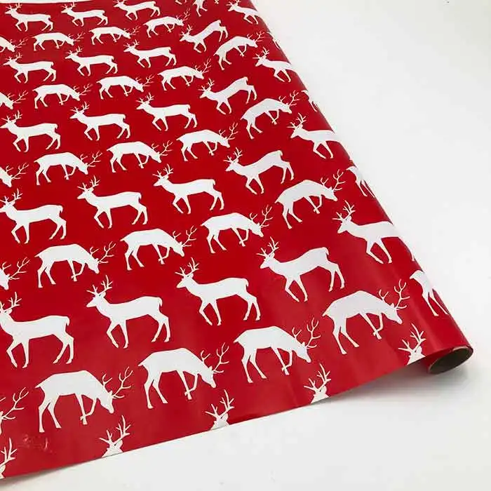 Wholesale Fancy Design 70 cm x 6 m Jumbo Size Christmas Gift Wrapping Paper Rolls