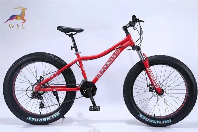  29 дюймовый горный велосипед bmx 4 0 толстые шины bycycles дюймов двойной дисковый тормоз пляжный Углеродистая стальная рама для мужчин