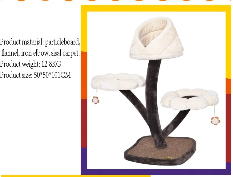 Good Quality Climb Gothic Cat Tree House For Cats