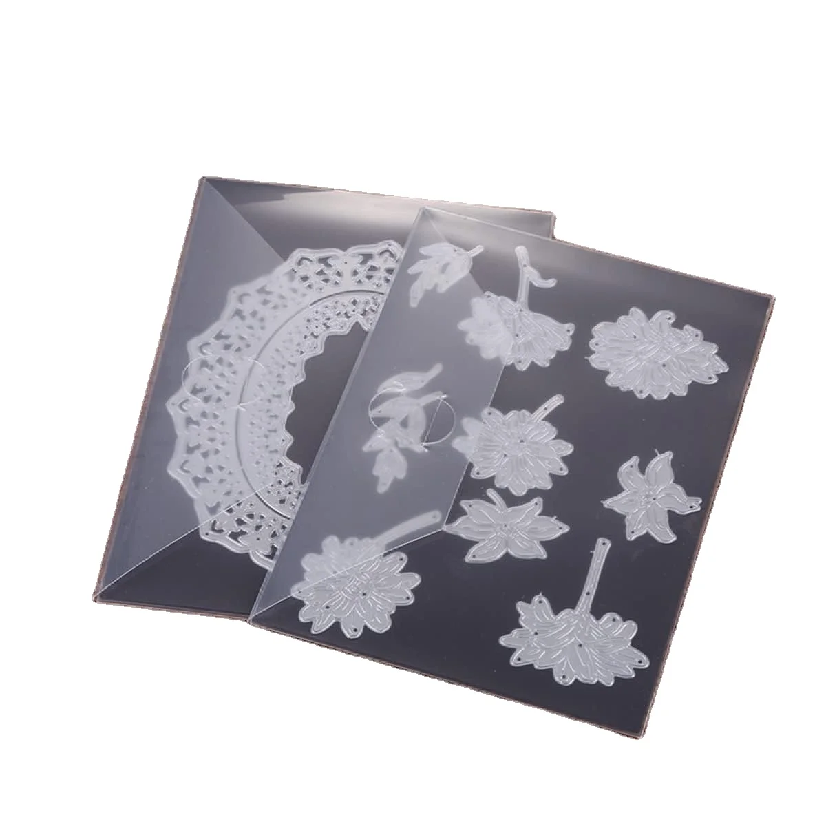 Stamp and Die Cut Storage Pockets with Rubber Magnetic Sheets