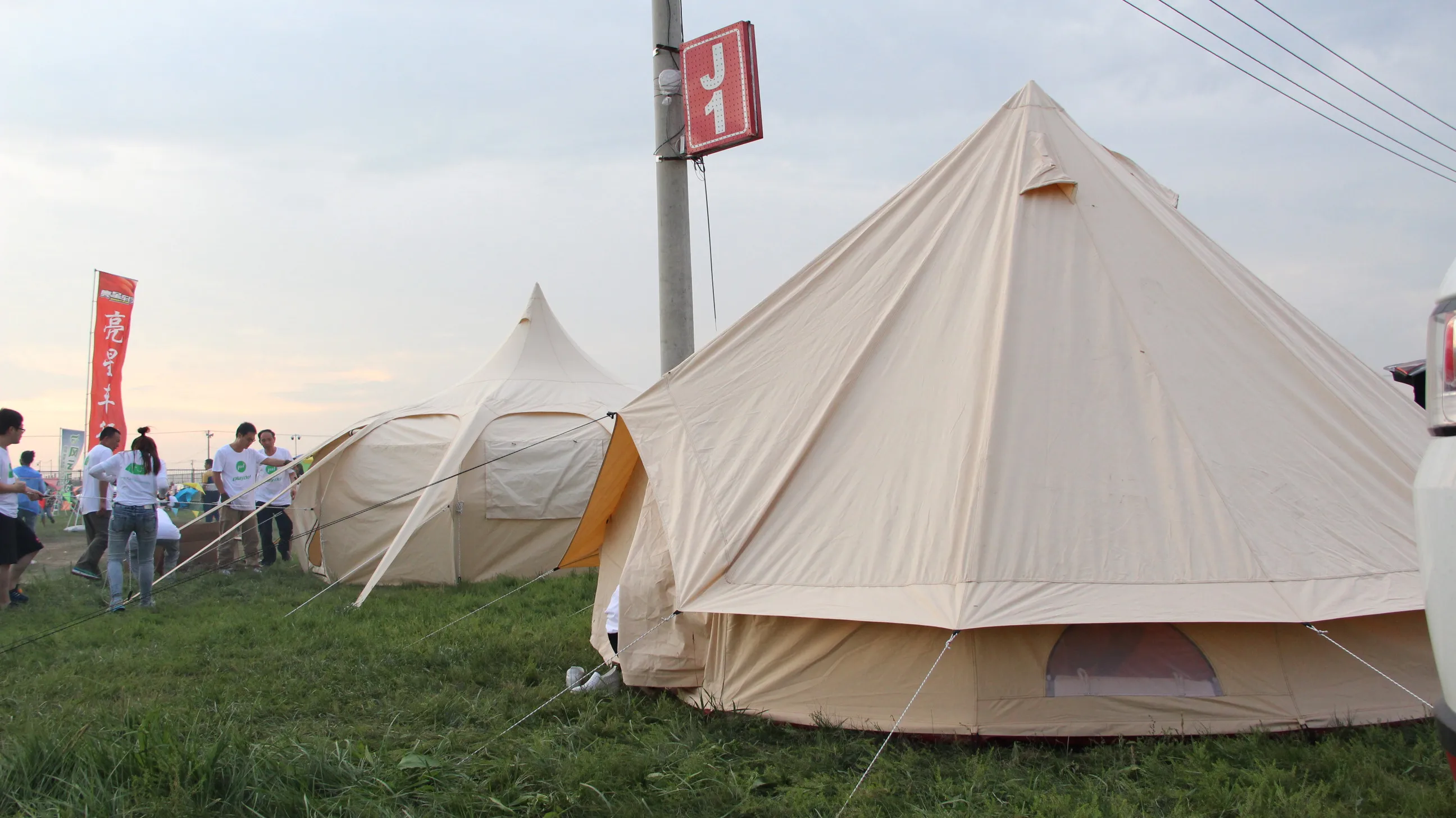 luxury 4 man pakistan big lightly stove pole bed green nomad polycotton camping tent