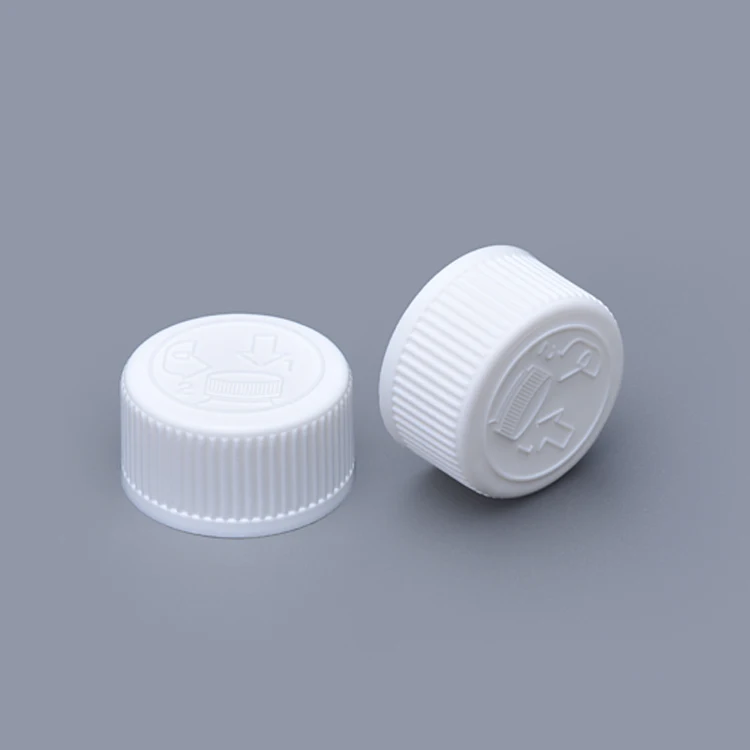 costom wholesale 28mm pp screw cap lids bottle cover cap plastic flip top cap