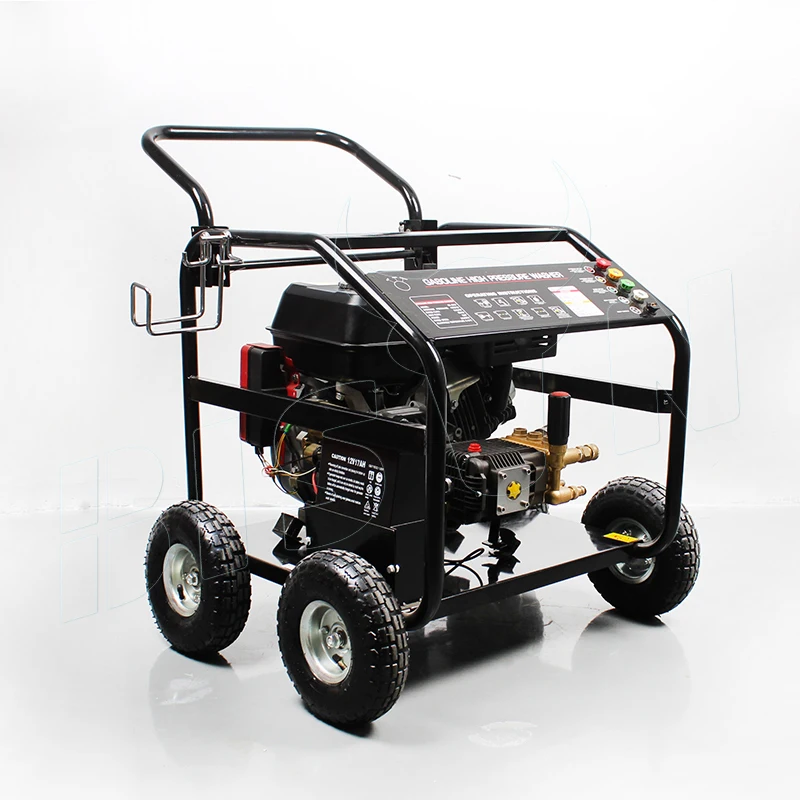 BISON auto start cold water 15 hp gas high pressure washer 4000 psi made in china