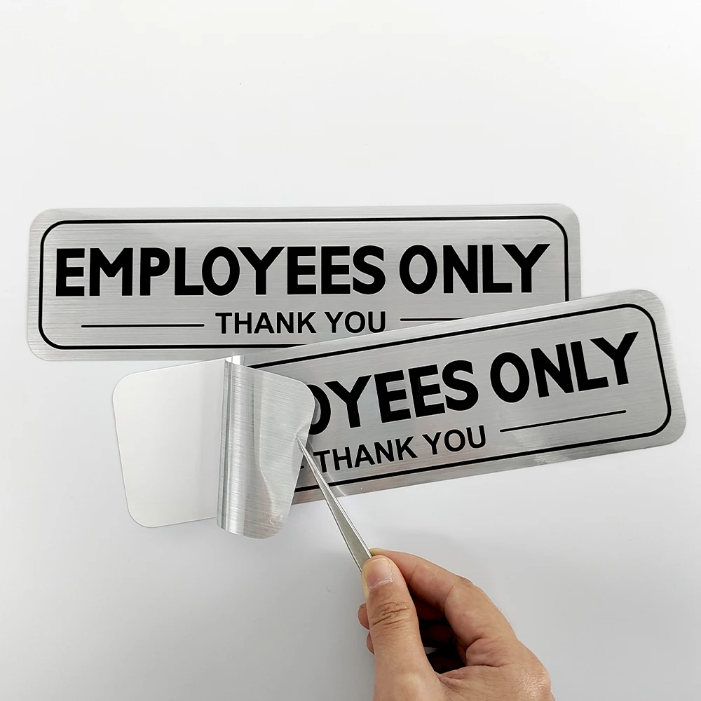 Custom Label Waterproof Brushed silver brand stickers logo business Label vinyl Printing Adhesive Packaging Label Stickers