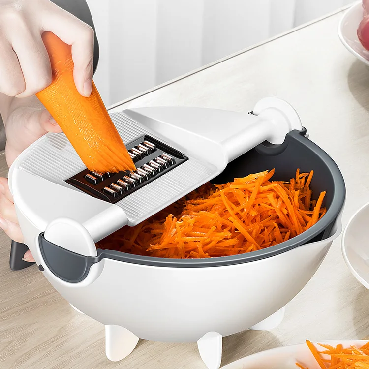 
New Upgrade Multifunction manual 6 blades vegetable slicer 
