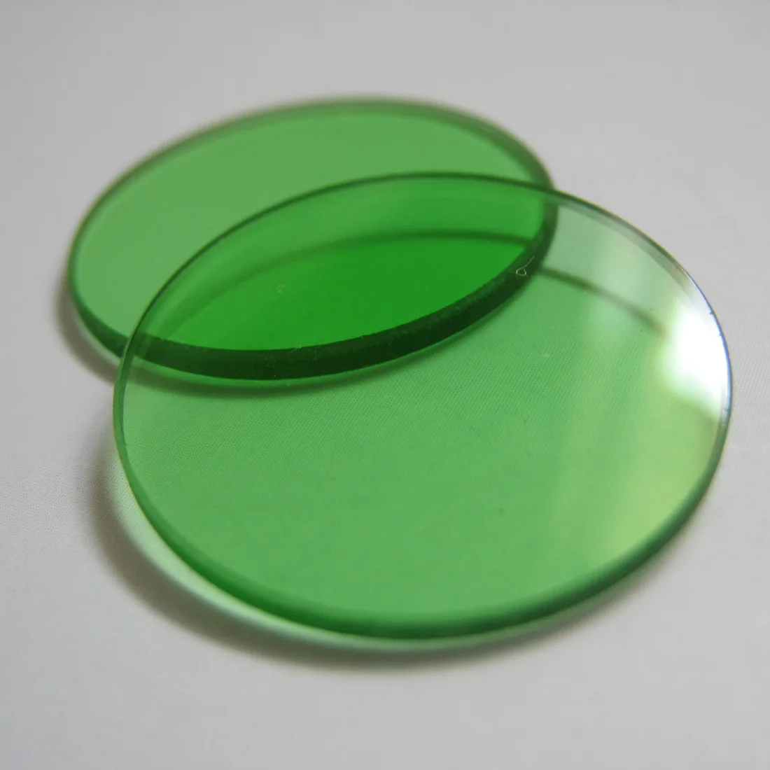 colored optical glass green optics glass filter