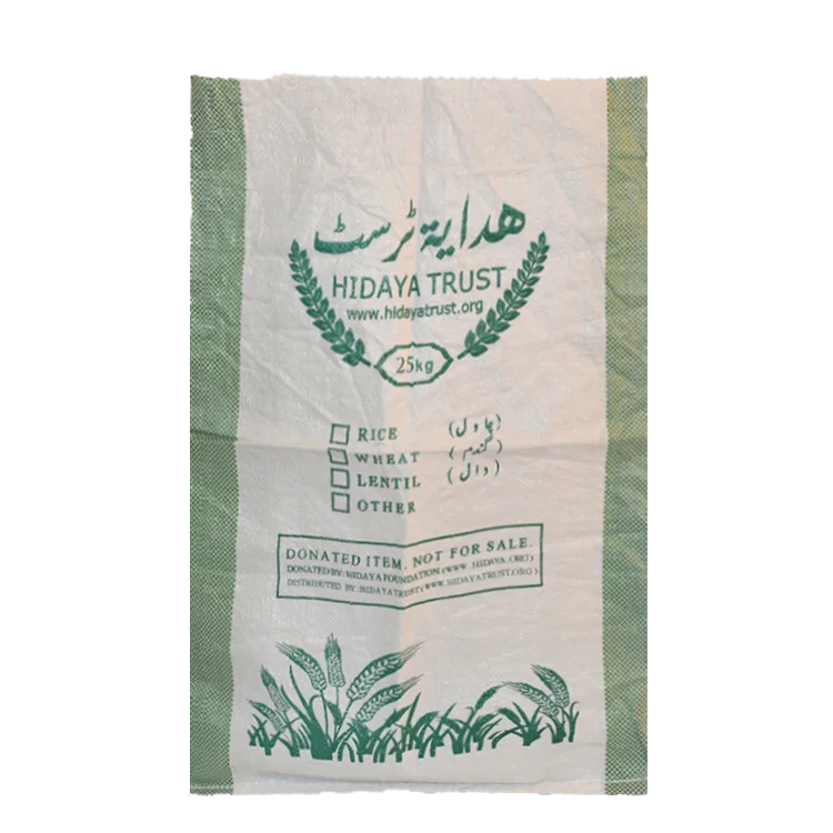 pp bag china factory 25kg 50kg polypropylene pp woven empty sunflower seeds corn silage packaging bags for sale