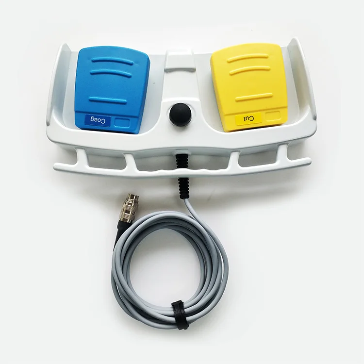 
For ERBE VIO 200D/300S Electrosurgical Unit IP68 Metal Bass Dual Buttons Switches CE Approved Micro Medical foot switch 