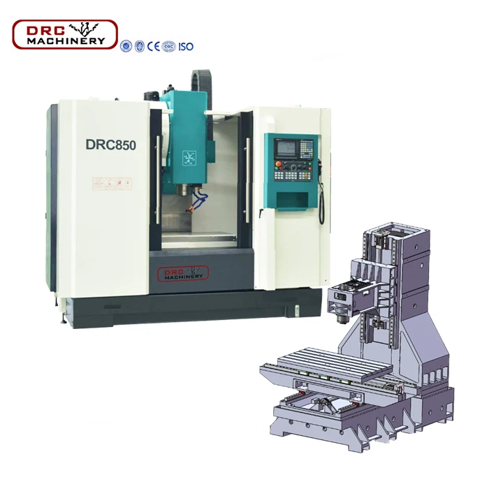 
Factory Small CNC Milling Machine VMC850 CNC Vertical Machining Center With Fanuc controller  (1600125230898)