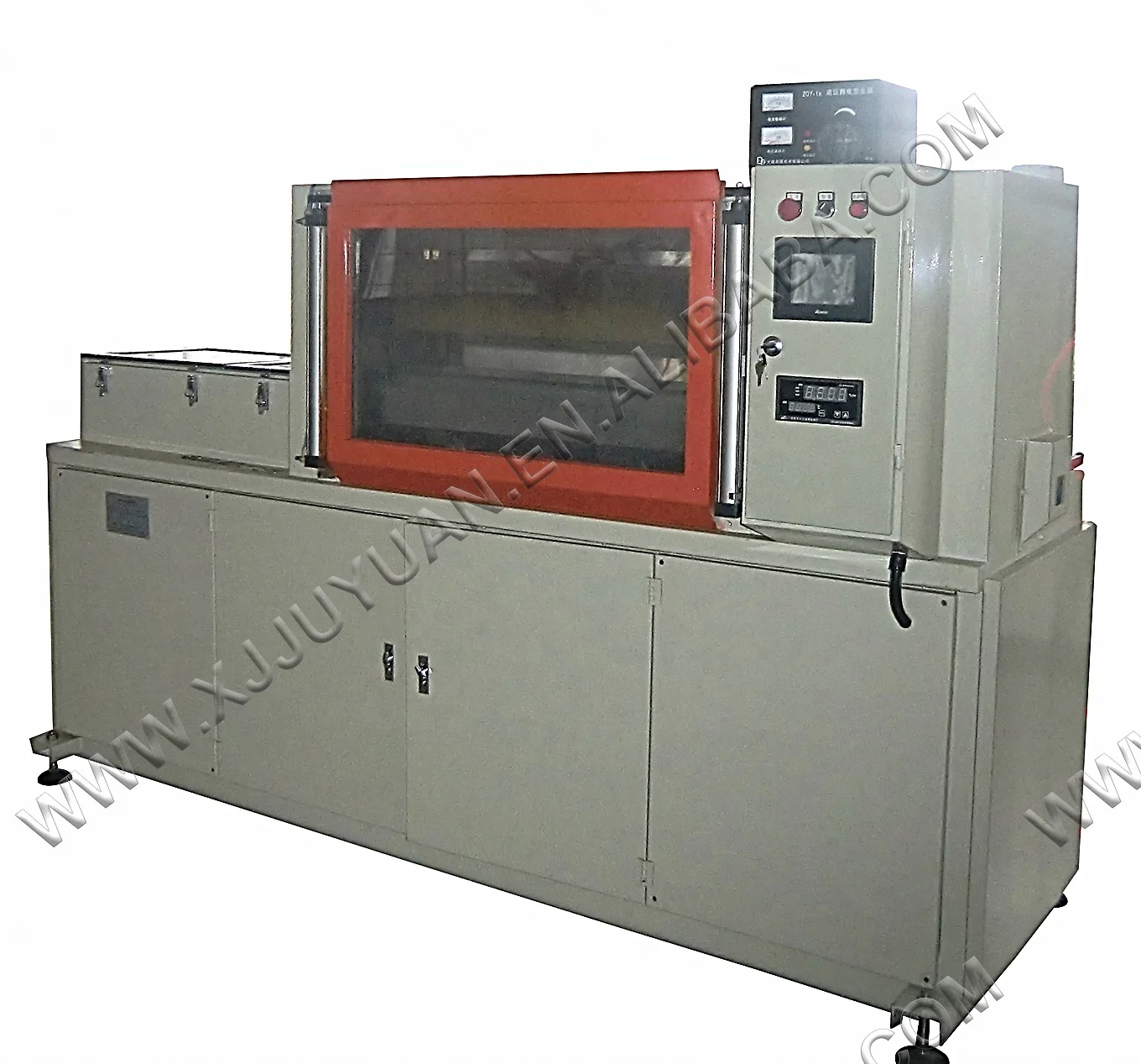 flocking rubber seal strip extrusion microwave curing machine / solid rubber strip extrusion production line