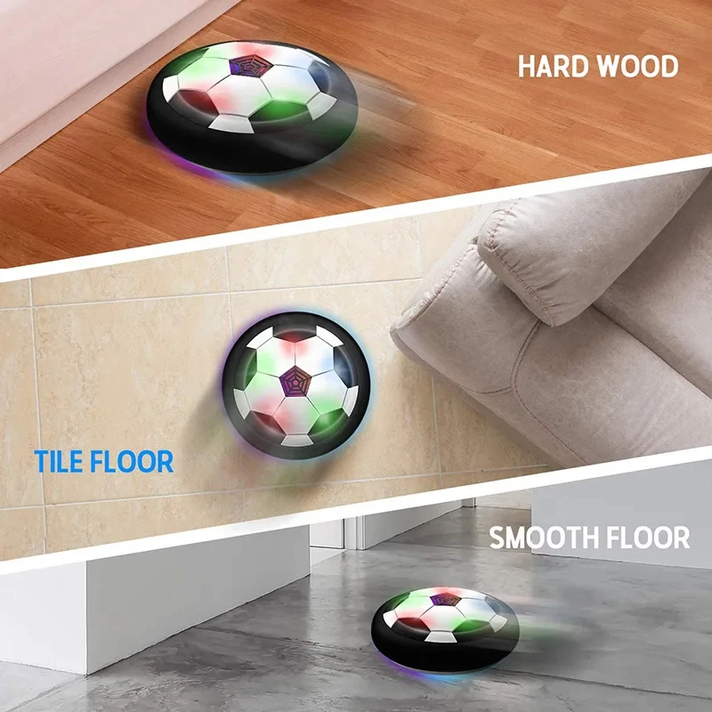 Rechargeable Electric Smart Pet Hover Soccer Ball Suspended Football with Led Flashing Light and Music for Dogs